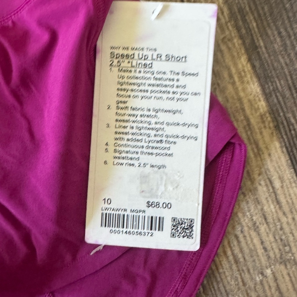 lululemon athletica Hot Pink Athletic Shorts - Picture 7 of 8